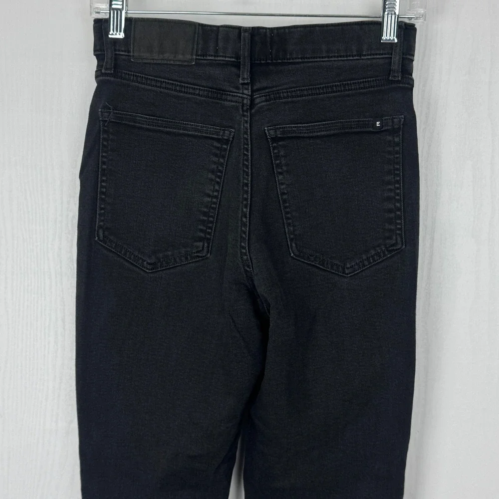 Everlane The Way High Skinny Jean Black‎ Wash Denim Women's Size 27 Regular